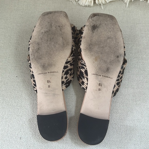 Loeffler Randall Daphne Knot Sandal in Leopard - Picture 2 of 8